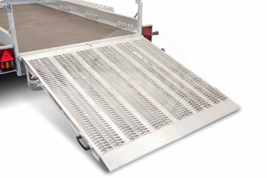 ALU Rampe durchgehend 1,4m